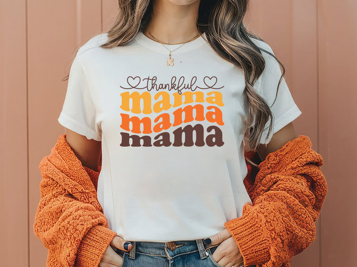 Thankful Mama - Thanksgiving SVG Cut File