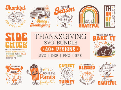 Thanksgiving SVG Design Bundle