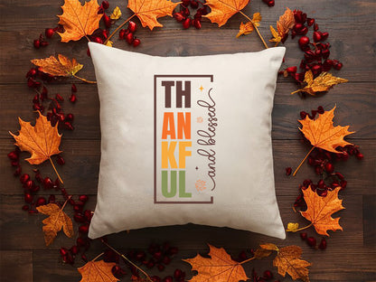 Thanksgiving SVG Graphic - Thankful and Blessed