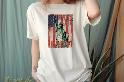 That's My Lady, 4th of July Statue Sublimation