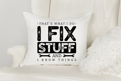 That's What I Do I Fix Stuff, Fathers Day Quote SVG