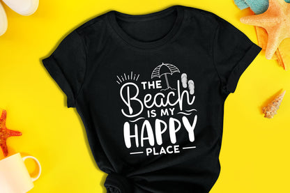 The Beach is My Happy Place SVG Design