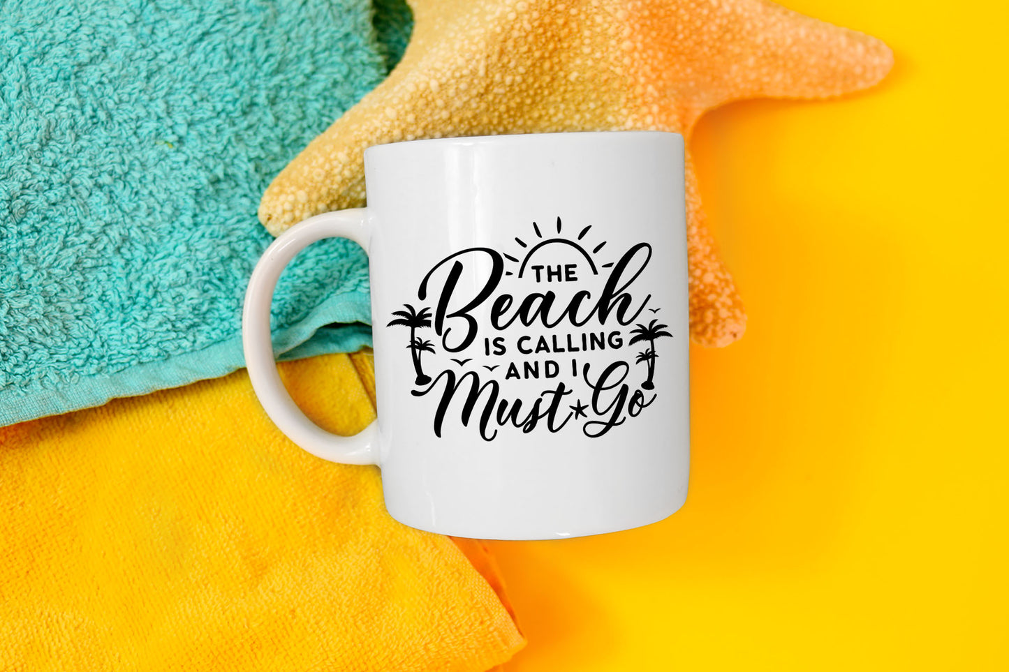 The Beach is Calling and I Must Go SVG