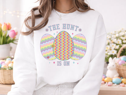 The Hunt is On, Preppy Easter Egg PNG