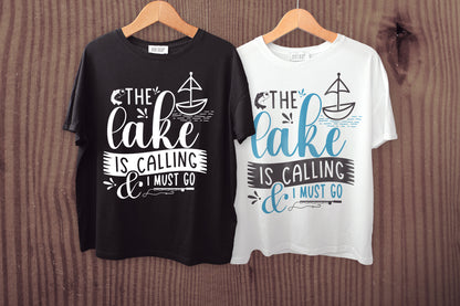 The Lake is Calling and I Must Go, SVG Fishing