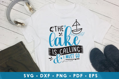 The Lake is Calling and I Must Go, SVG Fishing