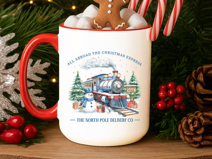 The North Pole Delivery Co, Christmas Snowman PNG