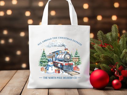 The North Pole Delivery Co, Christmas Snowman PNG