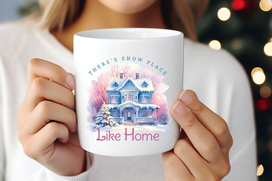 There's Snow Place Like Home, Winter Tshirts Design