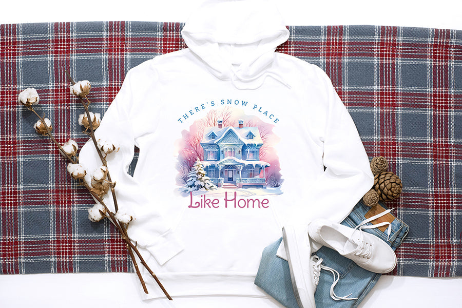 There's Snow Place Like Home, Winter Tshirts Design