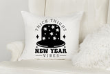 Thick Thighs New Year Vibes, SVG T Shirt Design