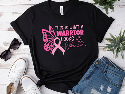 This is What A Warrior Looks Like - Breast Cancer Svg