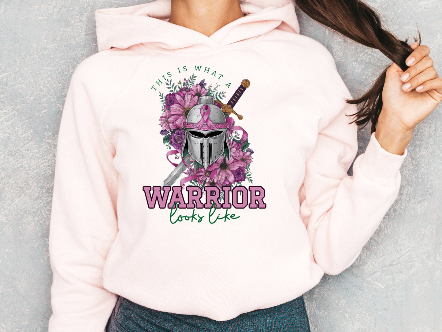 This is What A Warrior Looks Like, Breast Cancer Sublimation