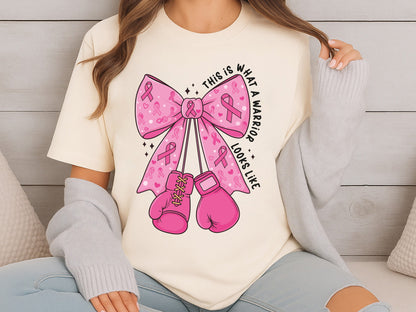This is What A Warrior Looks Like, Breast Cancer Sublimation