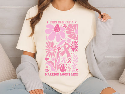 This is What A warrior Looks Like - Breast Cancer SVG
