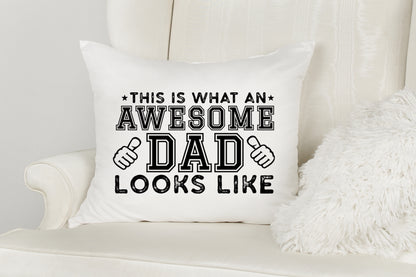 This is What an Awesome Dad Looks Like SVG
