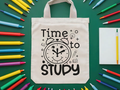 Time to Study, Back to School Shirt SVG