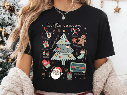 Tis the Season - Christmas Sublimation Print Design