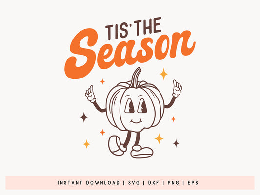 Tis the Season - Thanksgiving Design SVG