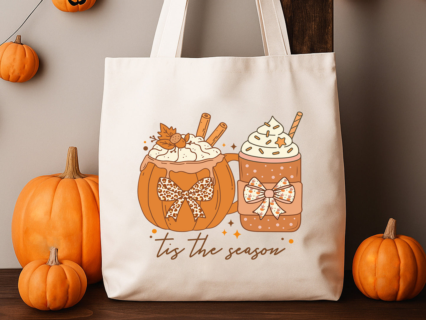 Tis the Season, Coquette Fall Sublimation PNG