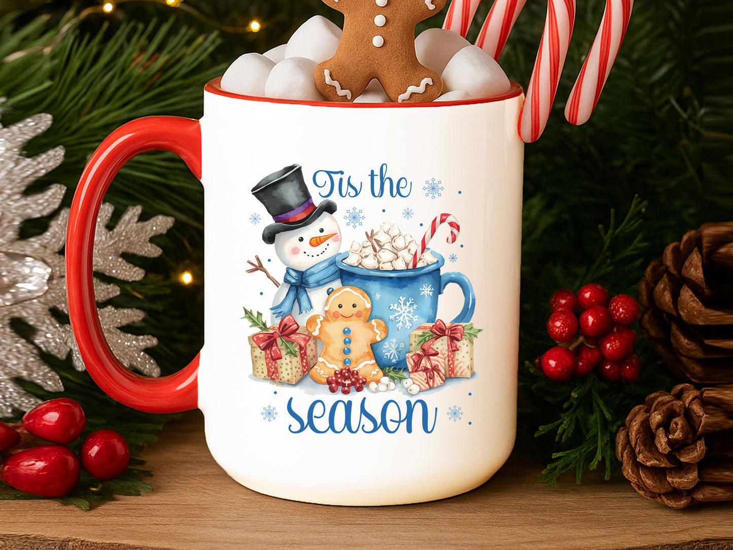 Tis the Season, Snowman Christmas Sublimation