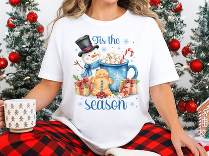 Tis the Season, Snowman Christmas Sublimation
