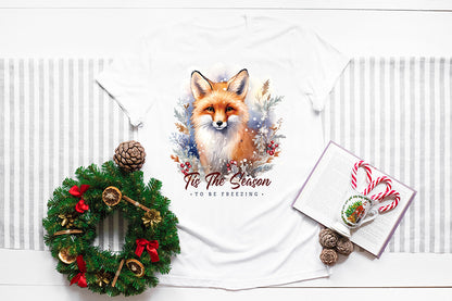 Tis the Season to Be Freezing, Winter Sublimation T Shirt