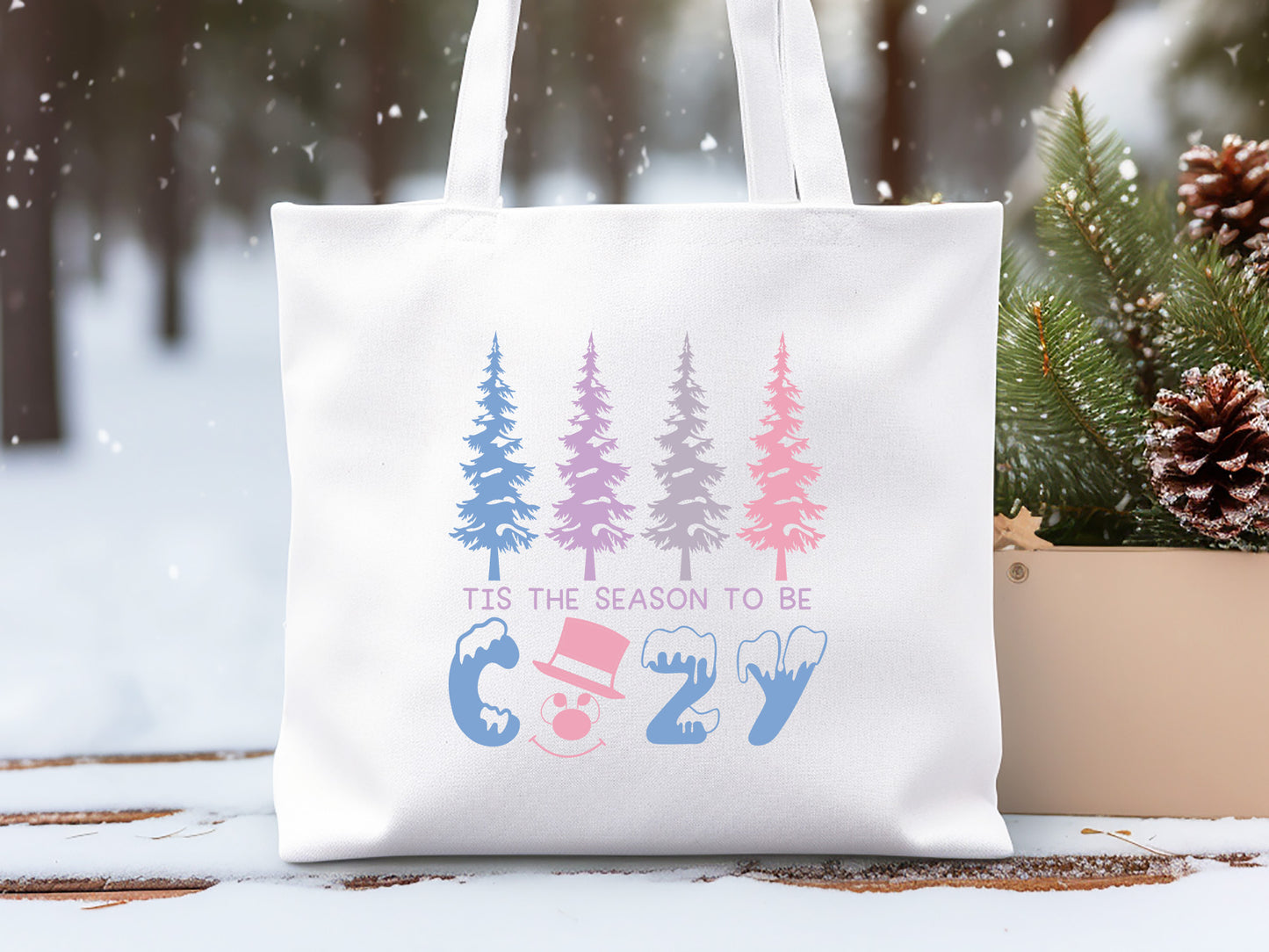 Tis the Season to be Cozy - Snowman SVG