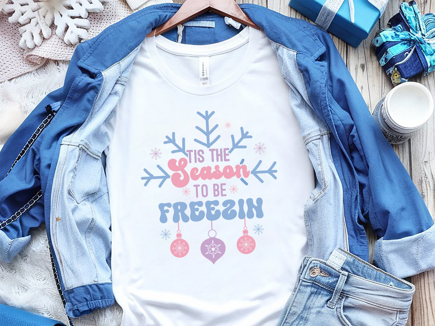 Tis the Season to be Freezin' - Funny Winter SVG