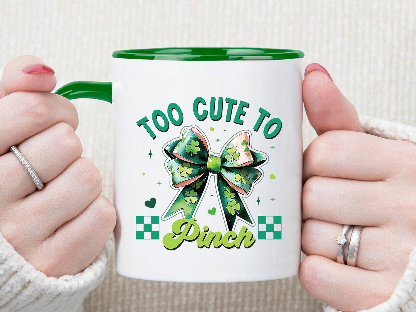 Too Cute To Pinch, St Patrick's Day Sublimation