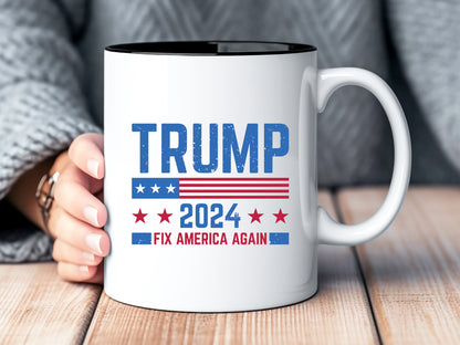 Trump 2024 Fix America Again PNG Sublimation