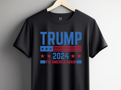 Trump 2024 Fix America Again PNG Sublimation