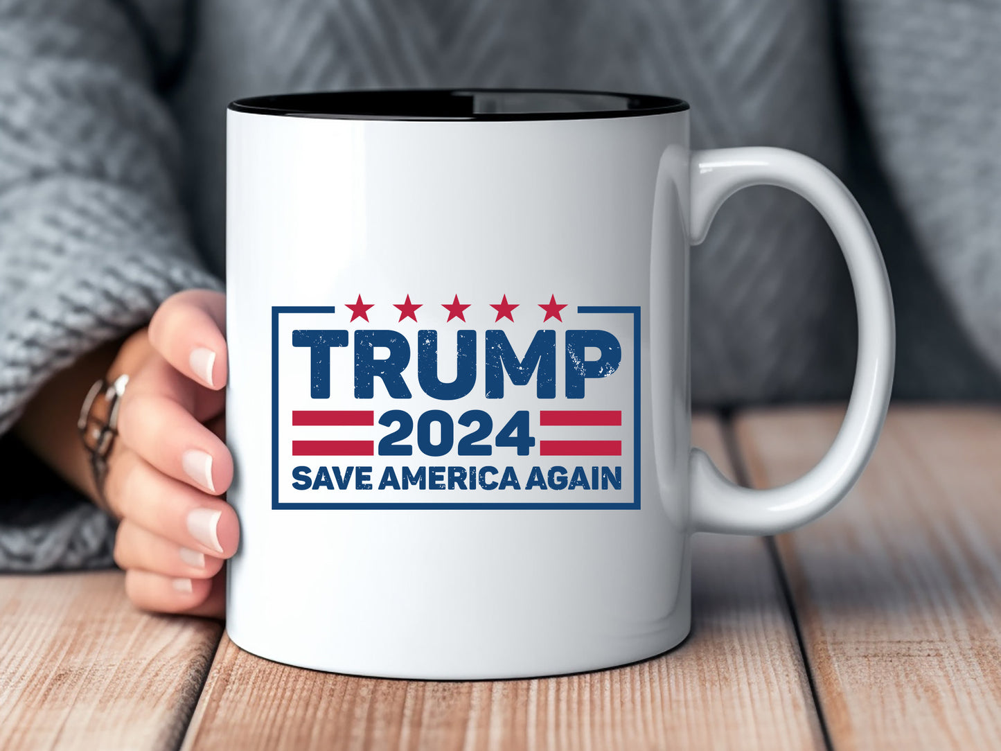 Trump Save America Again 2024 PNG Sublimation