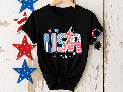 USA 1776, Retro 4th of July Sublimation