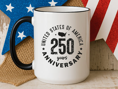 USA 250 Years Anniversary SVG Vector