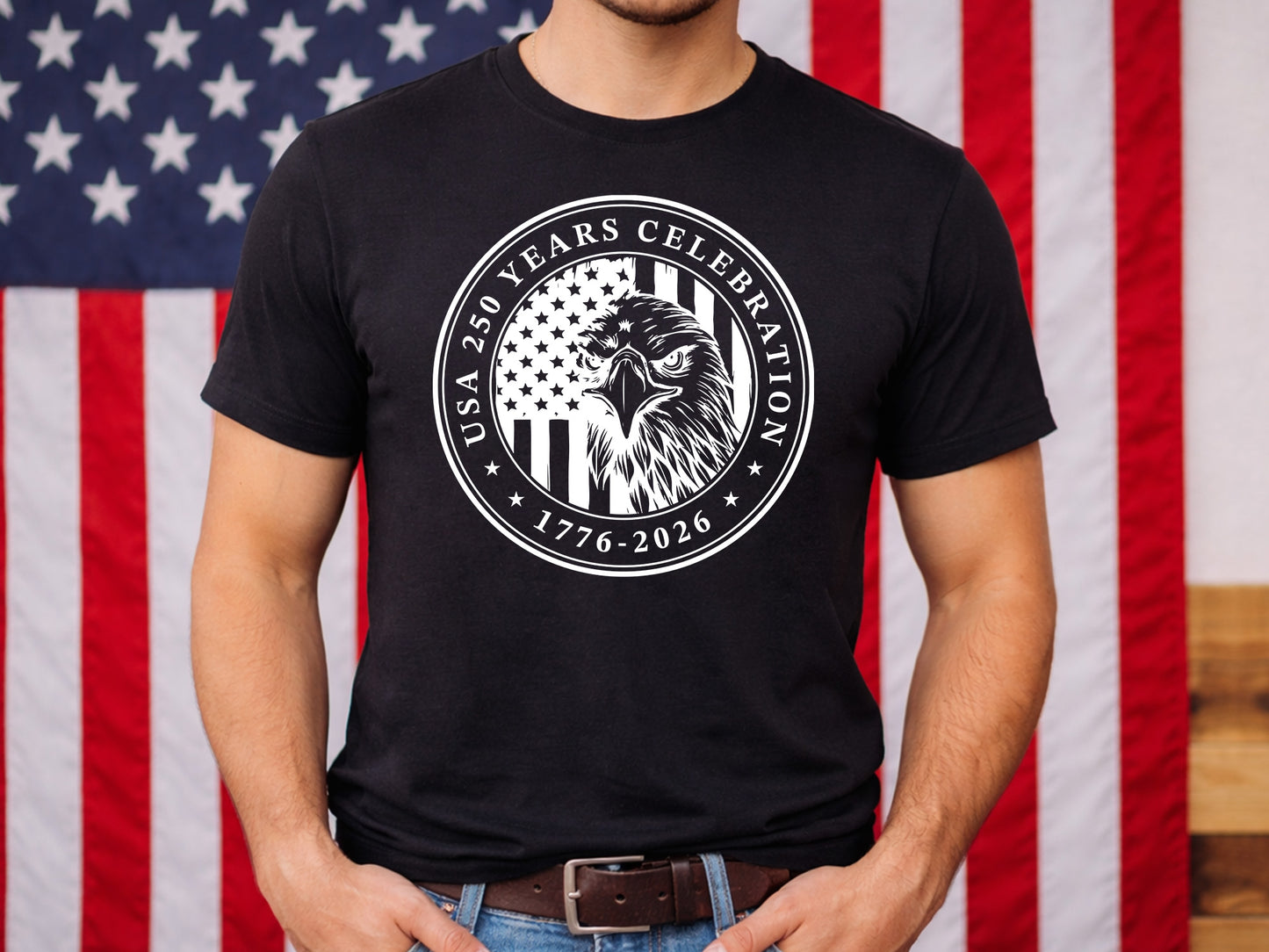 USA 250 Years Celebration SVG Design