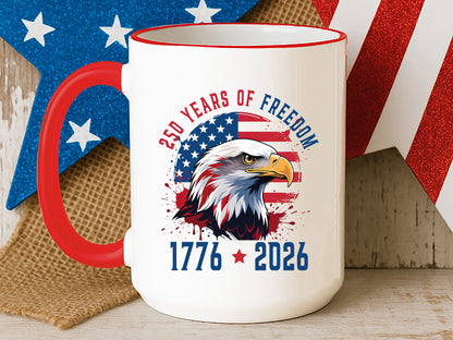 USA 250 Years of Freedom PNG Sublimation