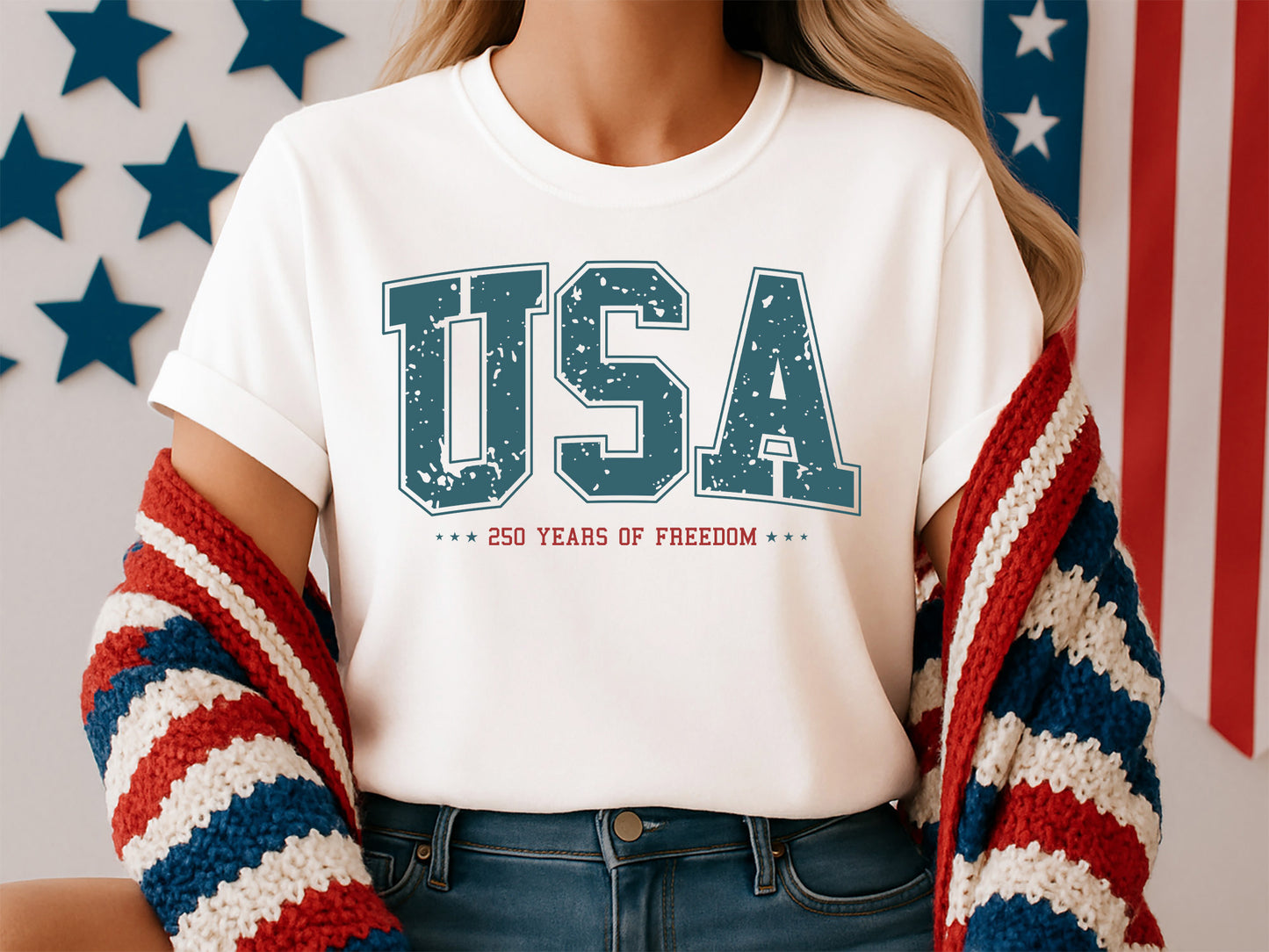 USA 250 Years of Freedom SVG Cut File