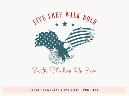 USA 250th Anniversary Eagle SVG Design