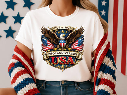 USA 250th Anniversary Sublimation Print PNG