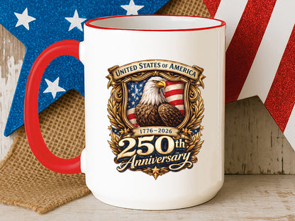 USA 250th Anniversary Sublimation Transfer PNG
