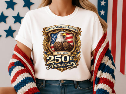 USA 250th Anniversary Sublimation Transfer PNG