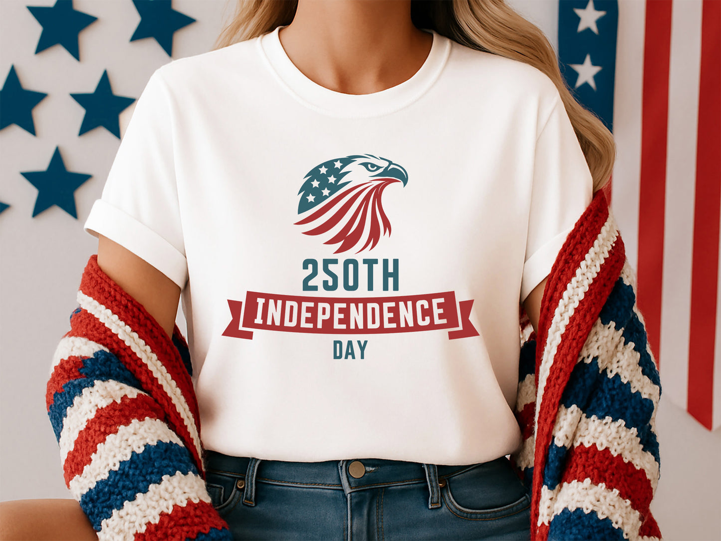 USA 250th Independence Day SVG Vector