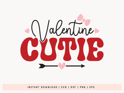 Unique Kids Valentine Cutie SVG Cut File