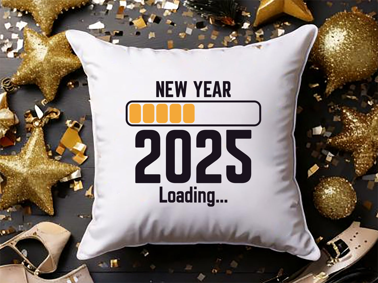 Unique New Year 2025 Loading Svg