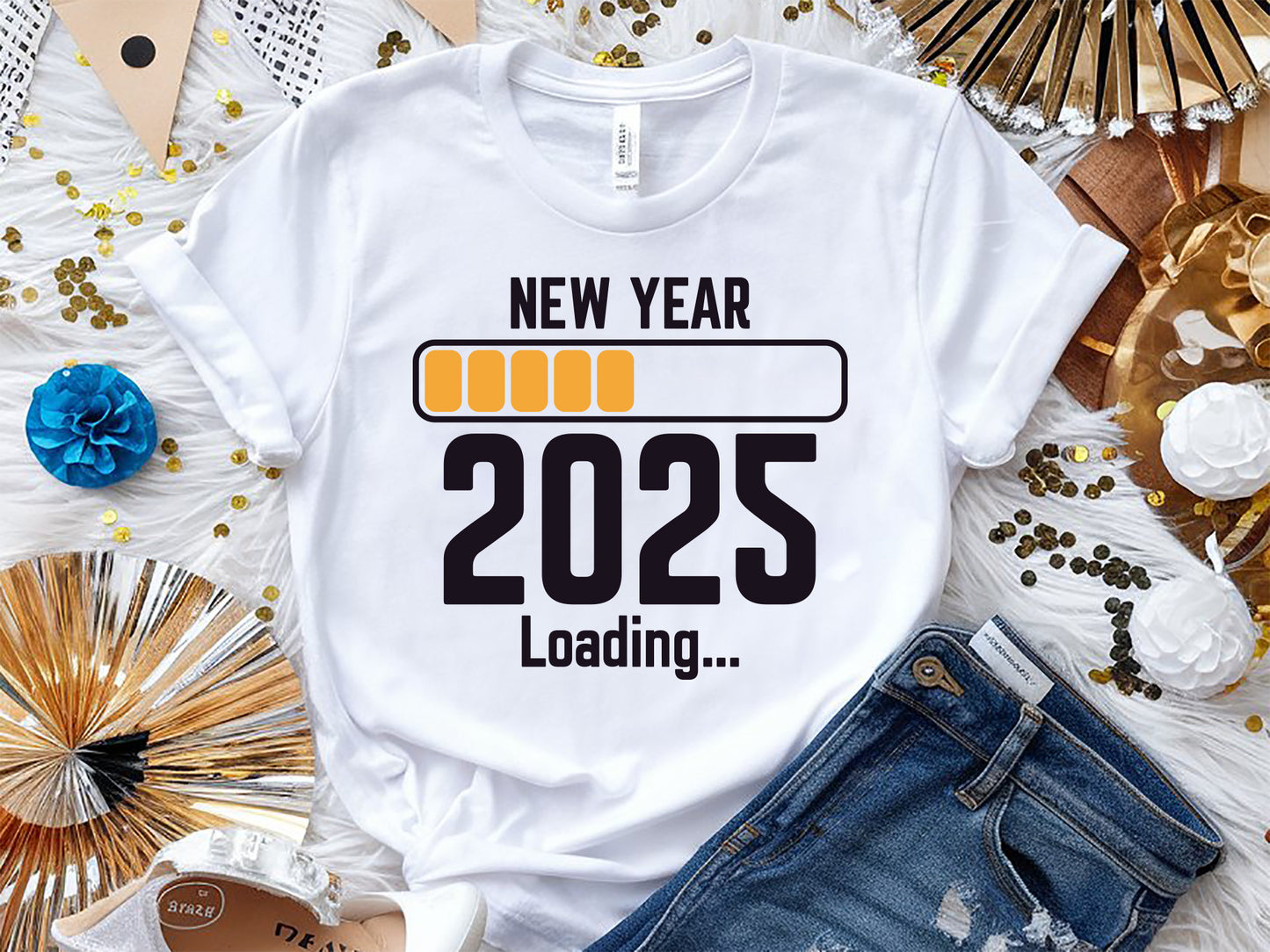 Unique New Year 2025 Loading Svg