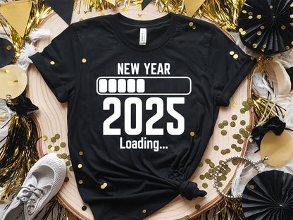 Unique New Year 2025 Loading Svg