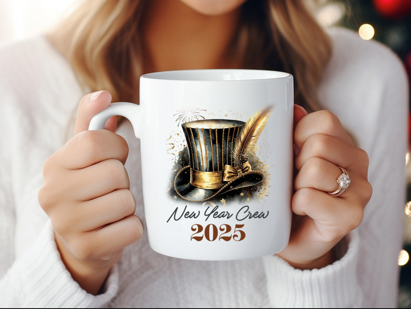 Unique New Year Crew 2025 PNG Sublimation