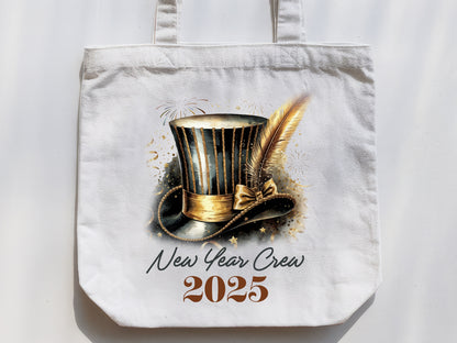 Unique New Year Crew 2025 PNG Sublimation