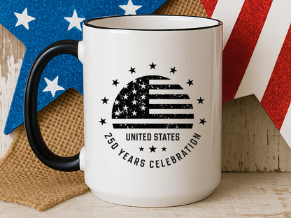 United States 250 Years Celebration SVG File